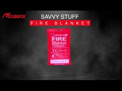 ผ้าห่มไฟเบอร์กลาสกันไฟฉุกเฉินสำหรับบ้านและโรงเรียน