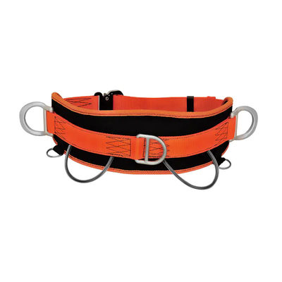 ซื้อ 810 - 1210mm 3pcs D Ring สายรัดนิรภัยแบบเต็มเข็มขัดนิรภัย Fall Arrest ป้องกันสายรัดเอว การผลิตออนไลน์