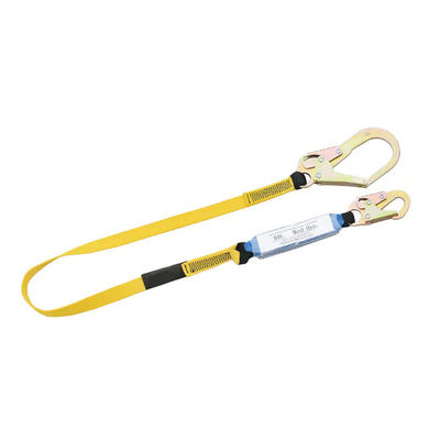 ซื้อ 30 มิลลิเมตร โพลีเอสเตอร์ double hooks ปรับความปลอดภัย Lanyard สําหรับการป้องกันการตกและการดูดซึมแรงกระแทก การผลิตออนไลน์