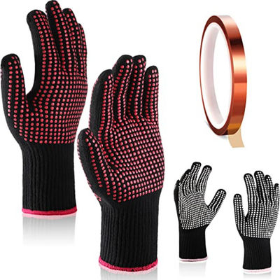 ซื้อ เกจ 8 - 12ถุงมือกันความร้อนซิลิโคนกระแทกถุงมือระบายอากาศสำหรับการทำงาน การผลิตออนไลน์