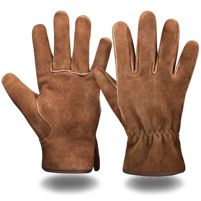 ซื้อ การตัดทนน้ํา กันน้ําทนน้ํามัน มือหนังเซฟต์ถุงมือสําหรับงานหนัก การผลิตออนไลน์