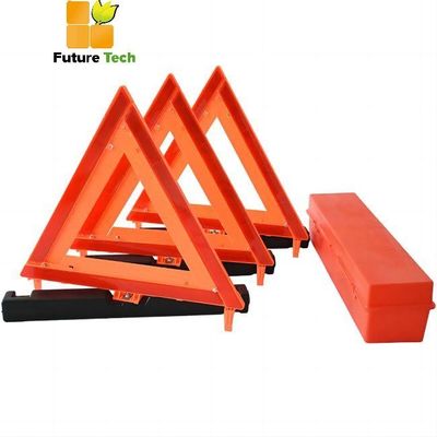 ซื้อ คำเตือนสะท้อนแสงป้ายถนนสามเหลี่ยมสีแดงชุดอุปกรณ์เสริมความปลอดภัยทางถนนฉุกเฉิน การผลิตออนไลน์