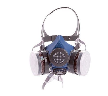 ซื้อ PPE ABS Silicon Half Mask หน้ากากป้องกันแก๊สพิษ 17 X 12.5ซม การผลิตออนไลน์