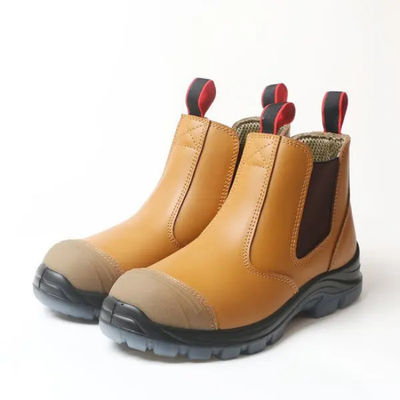 ซื้อ น้ําหนักเบา S3 SRC รับรอง Nubuck รองเท้าความปลอดภัยหนังรองเท้าอุตสาหกรรม US 2-14 การผลิตออนไลน์