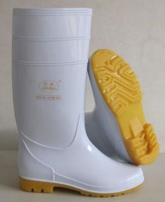 ซื้อ 380 มม. PVC Steel Toe Industrial Safety Gumboots กันน้ำกันลื่น การผลิตออนไลน์