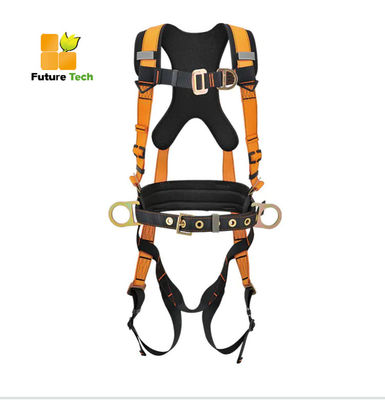 ซื้อ แฮร์เนสทั้งร่างกายที่ได้รับการรับรองจาก ANSI มีการปรับ 6 จุด และความแข็งแรงในการแตก 25000 ปอนด์ การผลิตออนไลน์