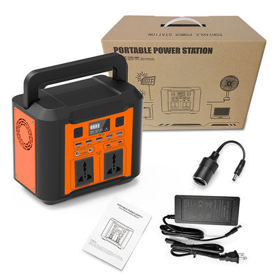 ซื้อ สถานีไฟฟ้าแบบพกพา 220V แคมป์ปิ้ง แหล่งจ่ายไฟฉุกเฉินแบบพกพา 300W การผลิตออนไลน์