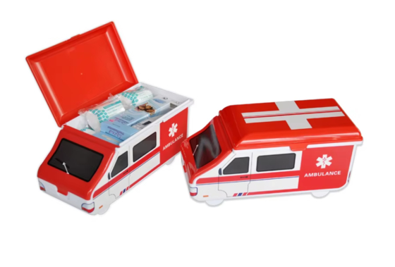 ซื้อ Outdoor Ambulance-Shaped First Aid Kit with Custom Logo – Ideal for Medical & Emergency Use การผลิตออนไลน์