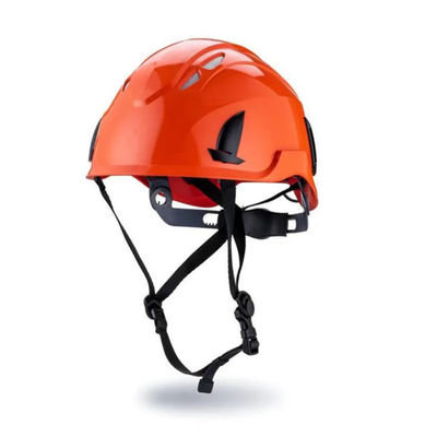 ราคาดี ABS PC Petroleum Head Safety Helmet ปีนเขาหมวกแข็งพร้อมวงล้อปรับได้ ออนไลน์