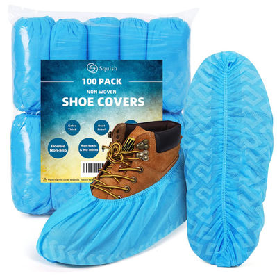 ราคาดี 6.7in ความกว้างรองเท้าทิ้งกันน้ำปกกันลื่นห้องสะอาด Overshoes สำหรับโรงพยาบาล ออนไลน์