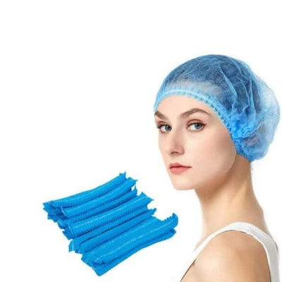 ราคาดี คลิปศัลยกรรม Bouffant Cap แบบใช้แล้วทิ้งไม่ทอยางยืด S-2XL สำหรับการแพทย์ ออนไลน์