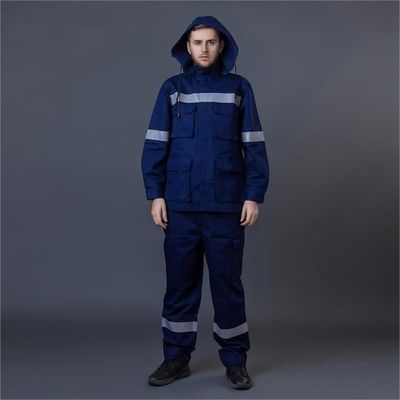 ราคาดี 115gsm ความต้านทานการสึกหรอกันน้ำเครื่องแบบทำงานความปลอดภัย Coveralls เพื่อความปลอดภัยสำหรับคนงาน ออนไลน์