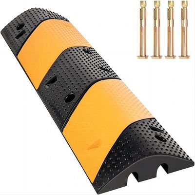 ราคาดี 27lbs 10kgs Heavy Duty Rubber Speed ​​Hump Cable Protector Hump ออนไลน์