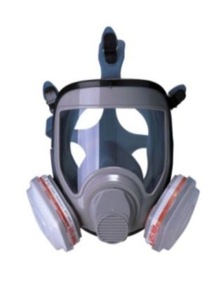 ราคาดี TPE Grey Full Face Respirator Protection Dust Respirator Mask Dust Gas Defense. หน้ากากช่วยหายใจแบบเต็มหน้าสีเทา TPE ออนไลน์