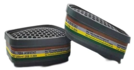 ราคาดี อุปกรณ์เสริมเครื่องช่วยหายใจแบบตลับกรองแก๊สหลายตลับสำหรับก๊าซอนินทรีย์อินทรีย์ ออนไลน์