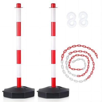 ราคาดี กรวยแบ่งเส้นจราจร 86 ซม. 2 แพ็คพร้อมอุปกรณ์เสริมความปลอดภัยทางถนนฐานเติมได้พลาสติก PE ออนไลน์