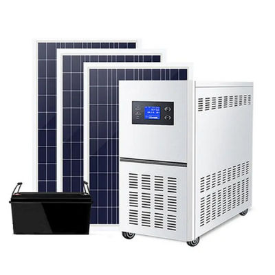 ราคาดี CE Off Grid Solar System ชุดแผงโซลาร์เซลล์ 5000W สำหรับการตั้งแคมป์กลางแจ้ง ออนไลน์