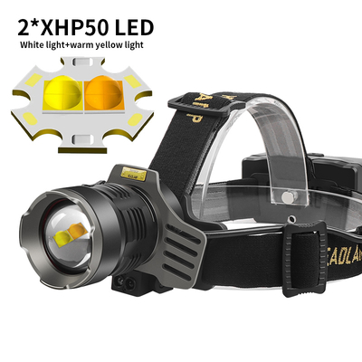 ราคาดี ไฟหน้า LED แบบชาร์จไฟได้ OEM High Lumen, ไฟฉายคาดหัว USB-C กันน้ำแบบซูมได้สำหรับกลางแจ้งและทำงาน – รุ่น FT-H651A ออนไลน์